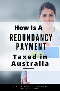 How is a redundancy payment taxed in Australia